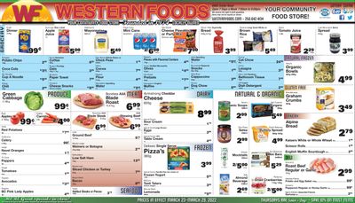 Western Foods Flyer March 23 to 29