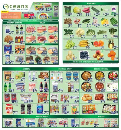 Oceans Fresh Food Market (Brampton) Flyer March 25 to 31