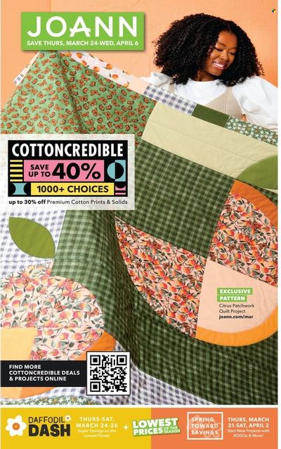 JOANN Weekly Ad Flyer March 24 to March 31