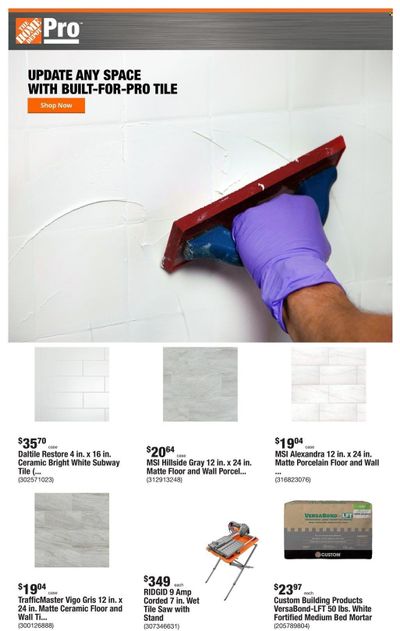 The Home Depot Weekly Ad Flyer March 24 to March 31