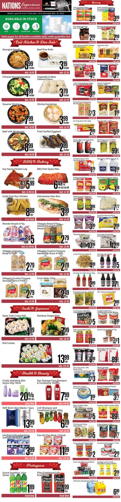 Nations Fresh Foods (Toronto) Flyer March 25 to 31