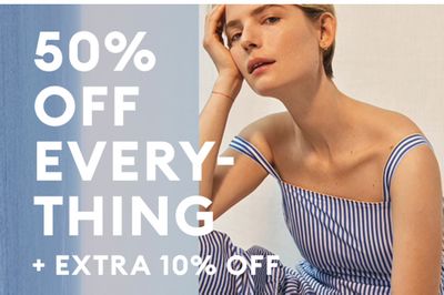 Banana Republic Canada Sale: 50% OFF Everything + Extra 10% OFF + Women’s Dresses $59 & More Deals!
