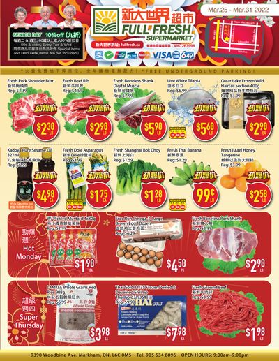 Full Fresh Supermarket Flyer March 25 to 31