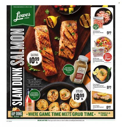 Lowes Foods (NC, SC) Weekly Ad Flyer March 25 to April 1