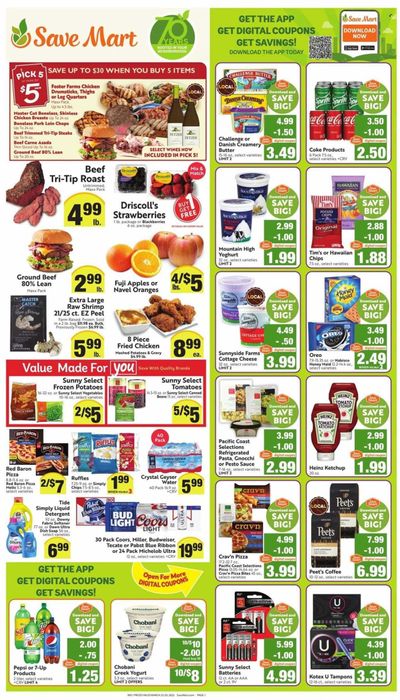 Save Mart (CA, NV) Weekly Ad Flyer March 25 to April 1