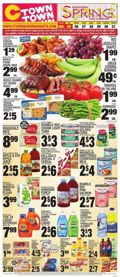 C-Town (CT, FL, MA, NJ, NY, PA) Weekly Ad Flyer March 25 to April 1