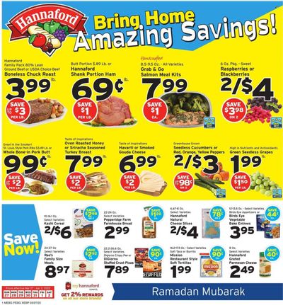 Hannaford (ME) Weekly Ad Flyer March 25 to April 1