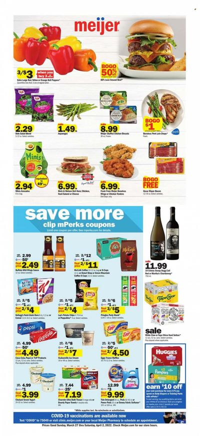 Meijer (IN) Weekly Ad Flyer March 25 to April 1