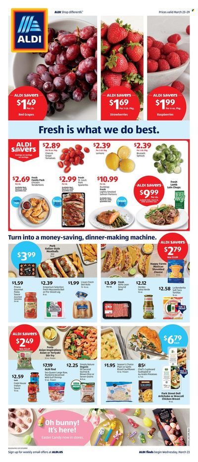 ALDI (TX) Weekly Ad Flyer March 25 to April 1