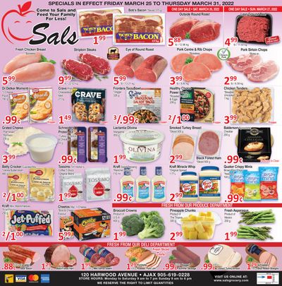 Sal's Grocery Flyer March 25 to 31