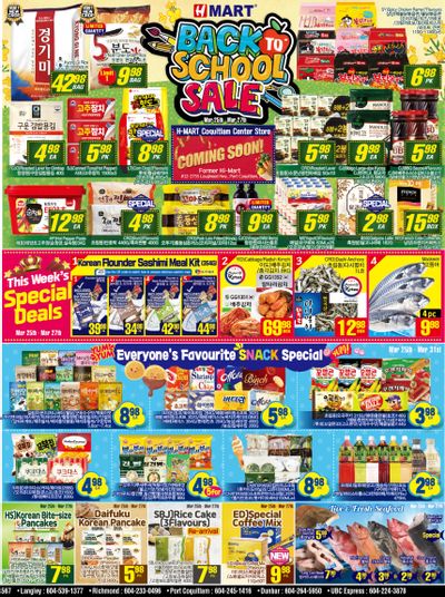 H Mart (West) Flyer March 25 to 31