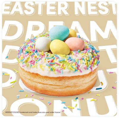 Tim Hortons Canada Promotions: Enjoy The Easter Nest Dream Donut