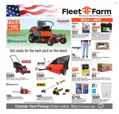 Fleet Farm (IA, MN, ND, WI) Weekly Ad Flyer March 25 to April 1