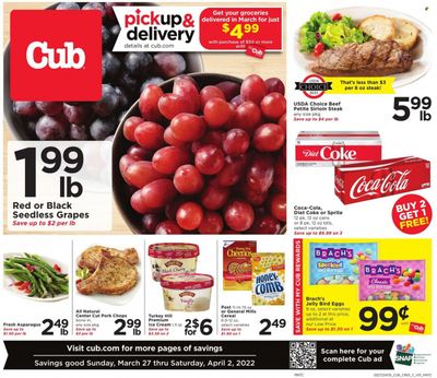 Cub Foods (MN) Weekly Ad Flyer March 26 to April 2