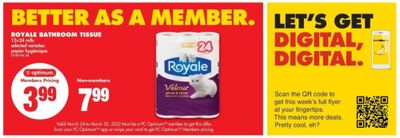 No Frills Ontario: Royale Bathroom Tissue $2.99 After Coupon This Week!