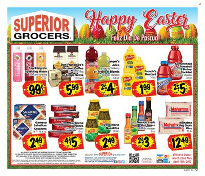 Superior Grocers (CA) Weekly Ad Flyer March 28 to April 4