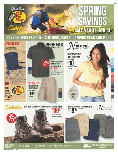 Bass Pro Shops Weekly Ad Flyer March 28 to April 4
