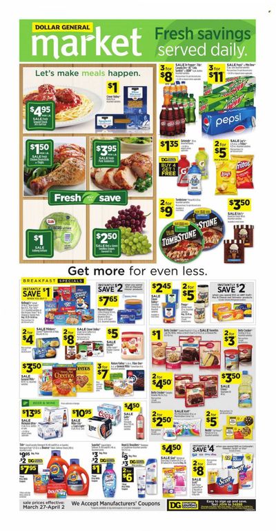 Dollar General (GA) Weekly Ad Flyer March 28 to April 4