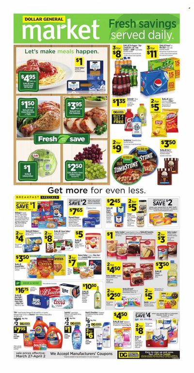 Dollar General (LA) Weekly Ad Flyer March 28 to April 4