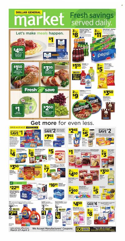 Dollar General (OK) Weekly Ad Flyer March 28 to April 4