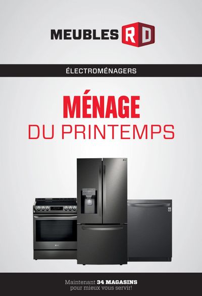 Meubles RD Appliances Flyer March 28 to April 17