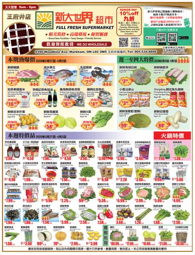 Full Fresh Supermarket Flyer March 27 to April 2