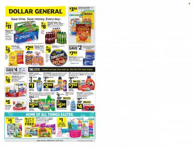 Dollar General (AZ, CO, NM, OR) Weekly Ad Flyer March 28 to April 4