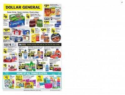 Dollar General (FL) Weekly Ad Flyer March 28 to April 4 Dollar General (FL) Weekly Ad Flyer March 28 to April 4