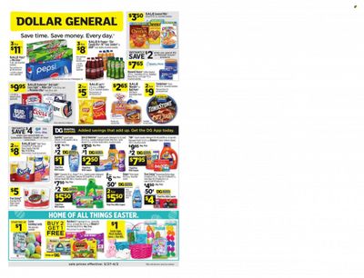 Dollar General (AL) Weekly Ad Flyer March 28 to April 4