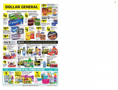 Dollar General (SC) Weekly Ad Flyer March 28 to April 4