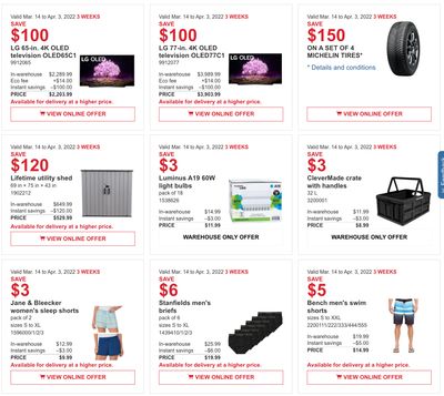 Costco Canada More Savings Weekly Coupons/Flyers for: Quebec, until April 3