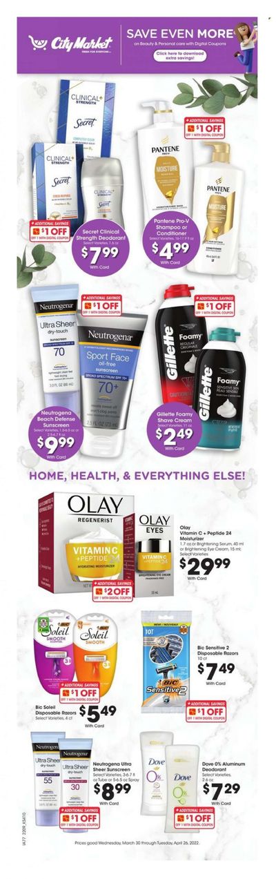 City Market (CO, UT, WY) Weekly Ad Flyer March 29 to April 5