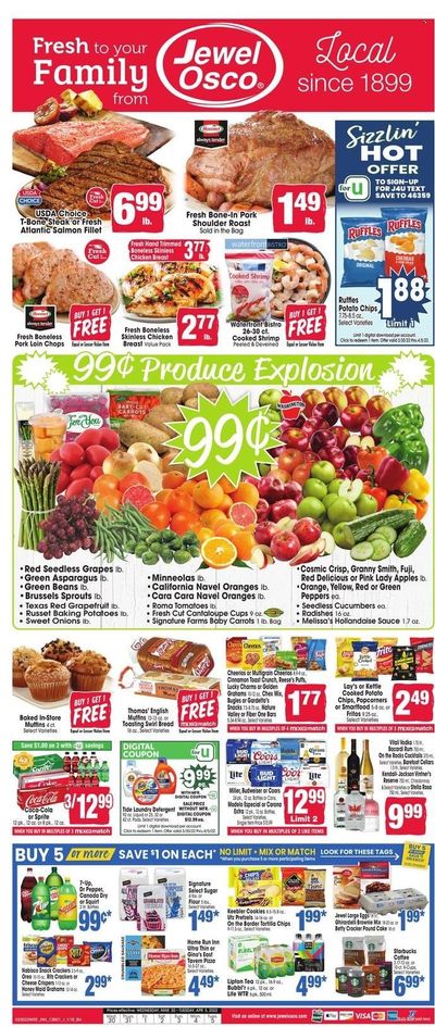 Jewel Osco (IL) Weekly Ad Flyer March 29 to April 5