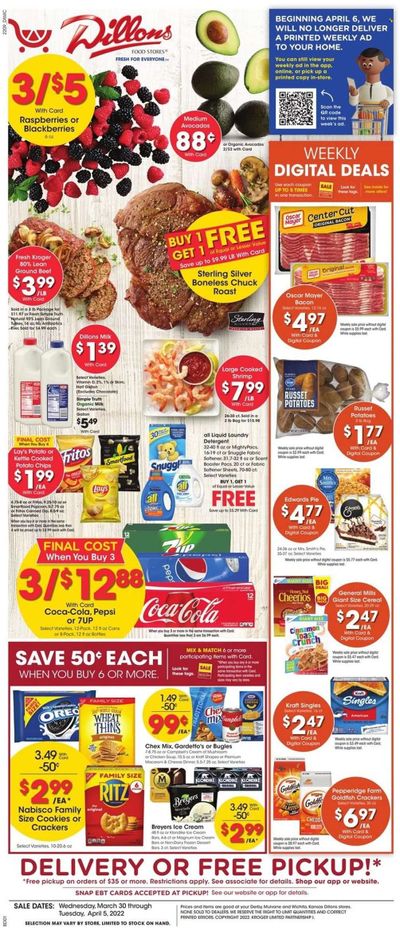 Dillons (KS) Weekly Ad Flyer March 29 to April 5