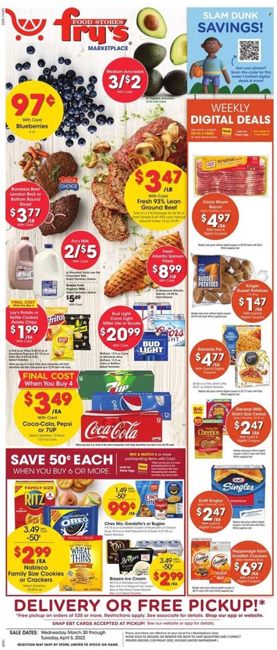 Fry’s (AZ) Weekly Ad Flyer March 29 to April 5