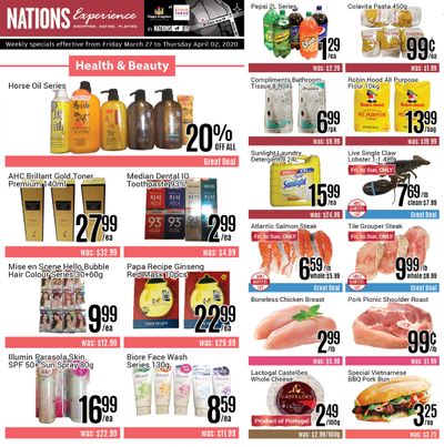 Nations Fresh Foods (Toronto) Flyer March 27 to April 2