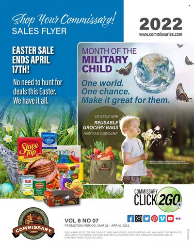 Commissary Weekly Ad Flyer March 30 to April 6