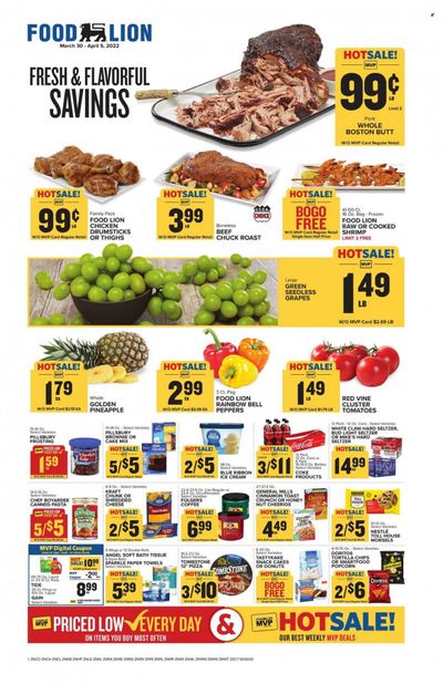 Food Lion (NC) Weekly Ad Flyer March 30 to April 6