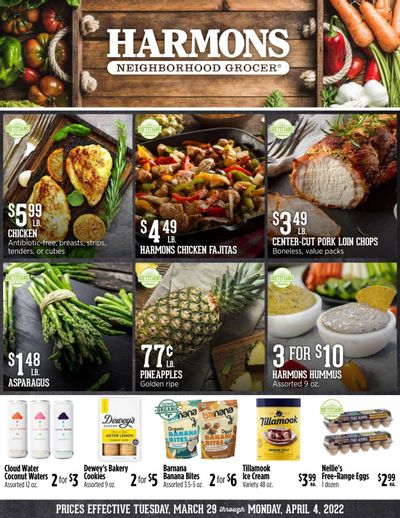 Harmons (UT) Weekly Ad Flyer March 30 to April 6