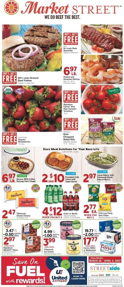 Market Street (NM, TX) Weekly Ad Flyer March 30 to April 6