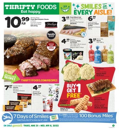 Thrifty Foods Flyer March 31 to April 6