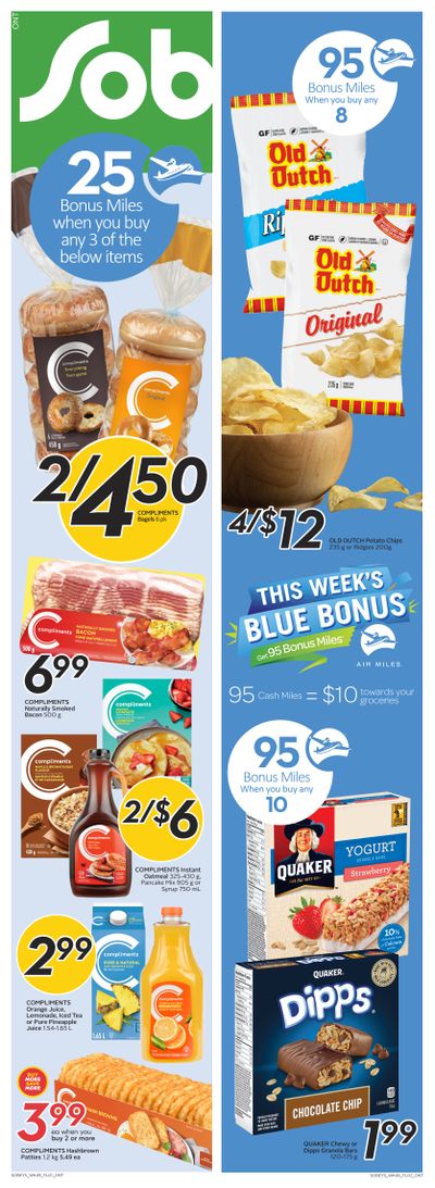 Sobeys (ON) Flyer March 31 to April 6