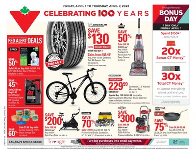 Canadian Tire (Atlantic) Flyer April 1 to 7