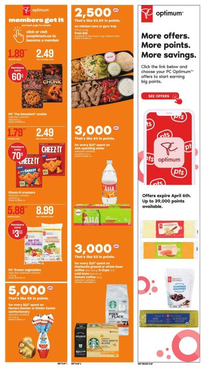 Zehrs Flyer March 31 to April 6