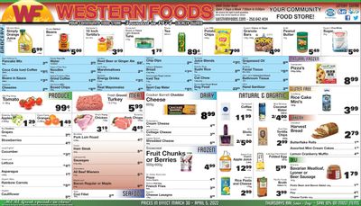 Western Foods Flyer March 30 to April 5