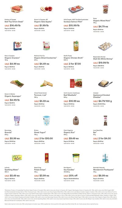Whole Foods Market (West) Flyer March 30 to April 5
