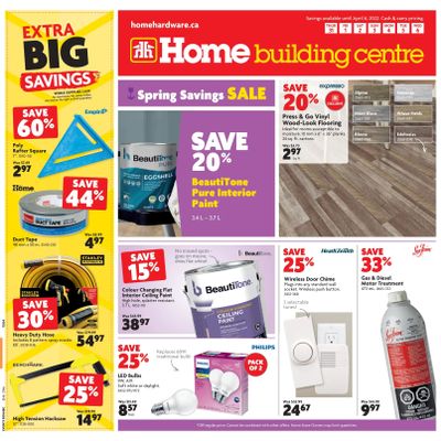 Home Building Centre (ON) Flyer March 31 to April 6