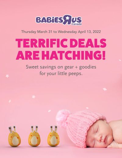 Babies R Us Flyer March 31 to April 13
