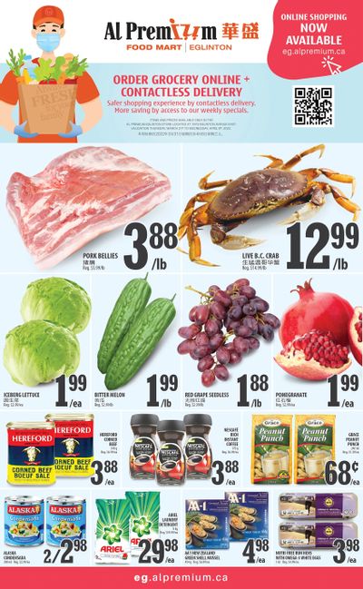 Al Premium Food Mart (Eglinton Ave.) Flyer March 31 to April 6