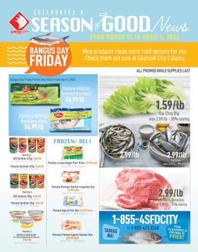 Seafood City Supermarket (West) Flyer March 31 to April 6